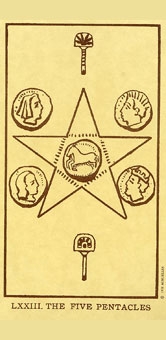 five-pentacles